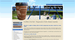 Desktop Screenshot of acoffeeinthepark.com